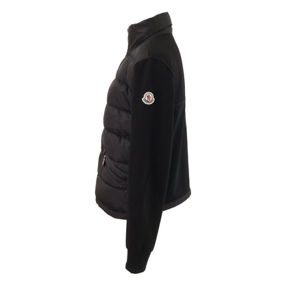 MONCLER モンクレール 【23年製】FELPA APERTA CON ZIP スウェット切替 ダウンブルゾン ジャケット