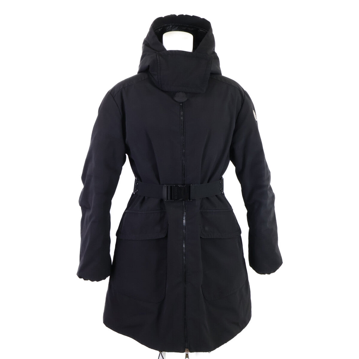 MONCLER Moncler 22AW BONLIEU/Montluel belted hooded down coat coat