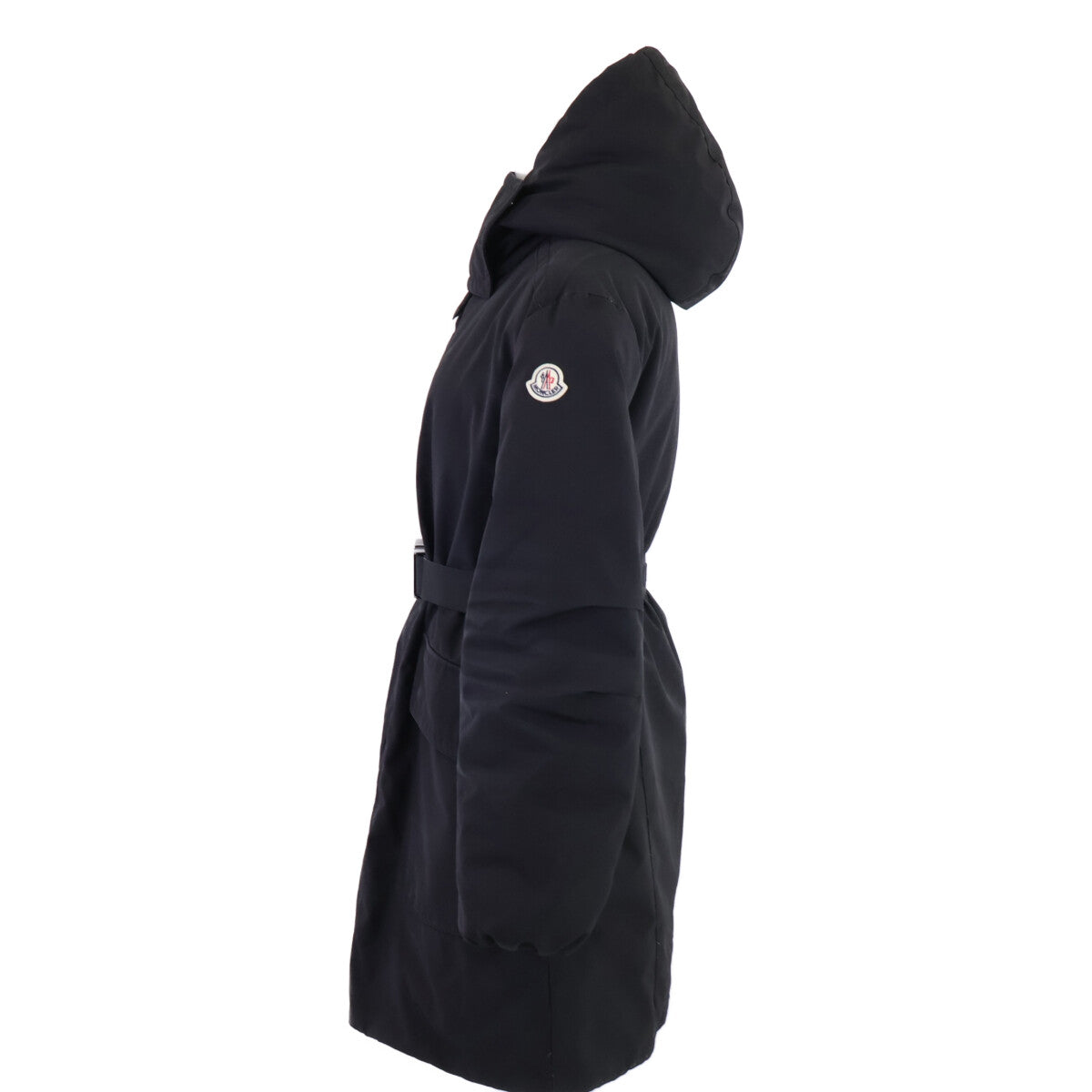 MONCLER Moncler 22AW BONLIEU/Montluel belted hooded down coat coat