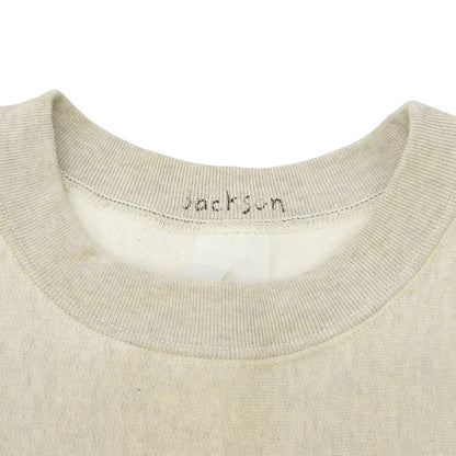 JACKSON MATISSE ジャクソンマティス 美品 ヴィンテージ加工 リバースウィーブ スウェット トップス レディース ベージュ S トップス