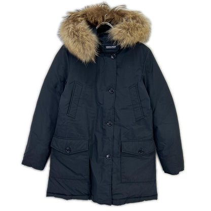 WOOLRICH ウールリッチ 1602176 ブラック アークティックパーカ ファー付きダウンジャケット ジャケット