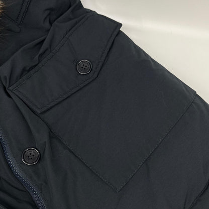 WOOLRICH ウールリッチ 1602176 ブラック アークティックパーカ ファー付きダウンジャケット ジャケット