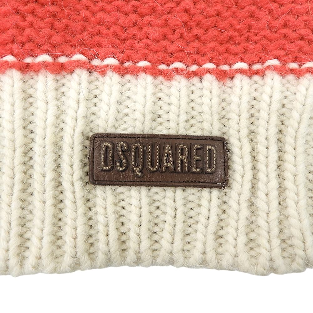 DSQUARED2 ディースクエアード ボーダー クルーネックニット トップス レディース マルチカラー L S75HA1218 トップス