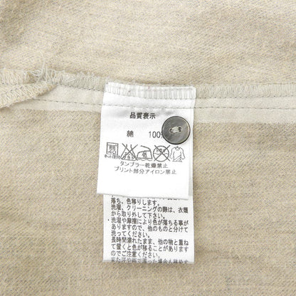 Pallas Palace パラスパレス コットン100% ボタニカルデザイン ノーカラー ロングスリーブ ワンピース レディース ベージュ 2 ワンピース