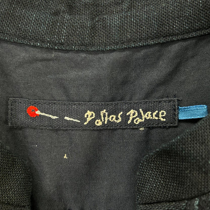Pallas Palace パラスパレス PFOP-9485B インディゴ藍染め ストライプ織柄コットンワンピース ワンピース