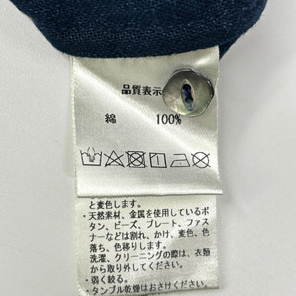 Pallas Palace パラスパレス PFOP-9527B インディゴ 藍染 フラワーデザイン ノースリーブワンピース ワンピース