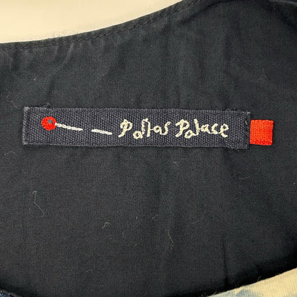 Pallas Palace パラスパレス PFOP-7451A インディゴ 藍染 フラワーデザイン ノースリーブワンピース ワンピース