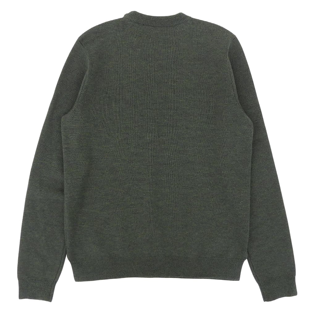 DSQUARED2 ディースクエアード ワッペン ニット ウール トップス メンズ グリーン XS トップス