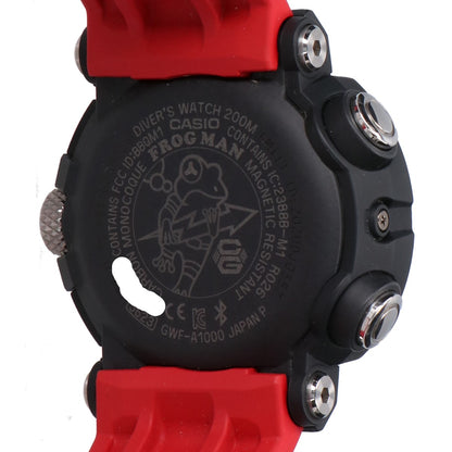 G-SHOCK ジーショック GWF-A1000-1A4JF MASTER OF G-SEA FROGMAN/フロッグマン 黒文字盤 モバイルリンク タフソーラー電波 腕時計