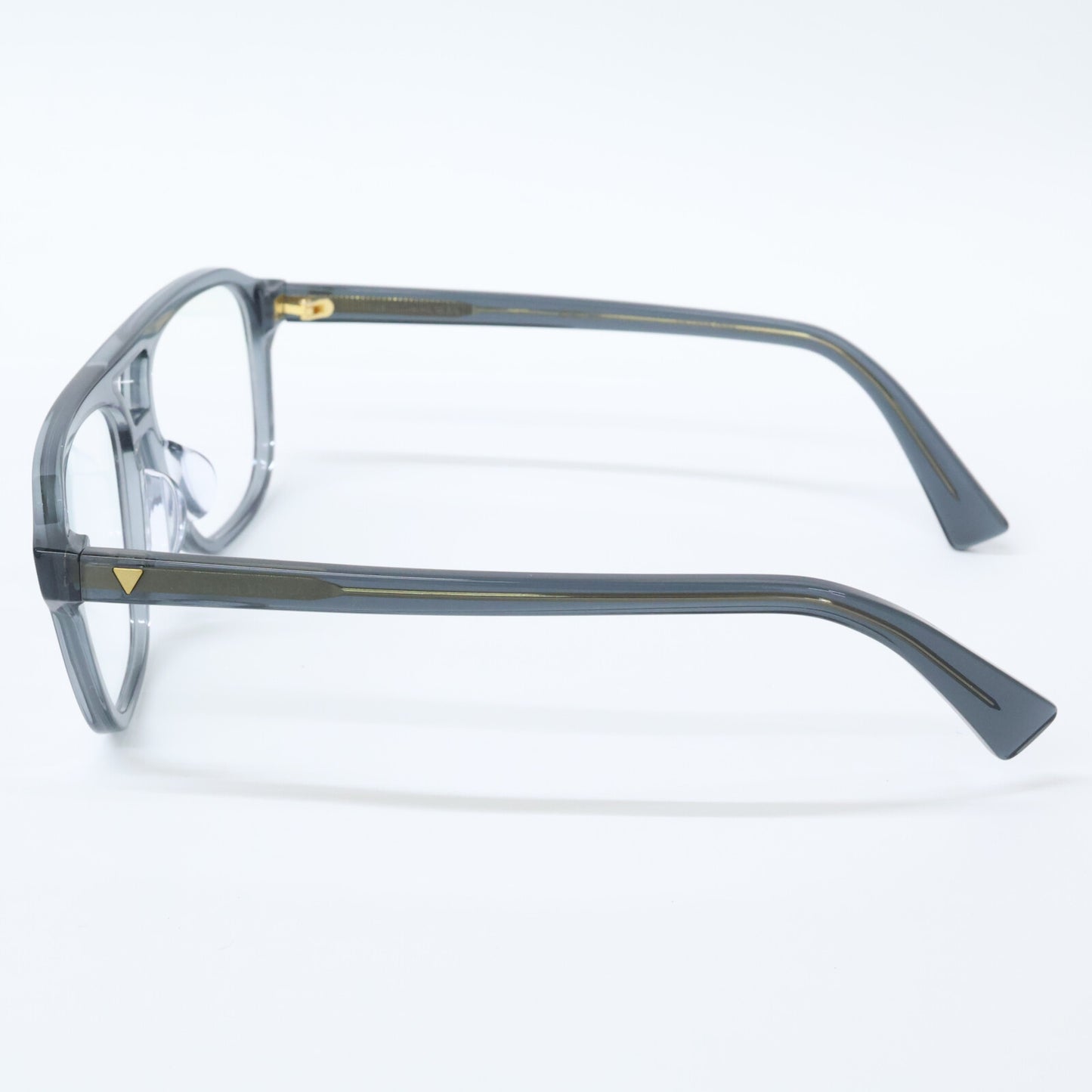 BOTTEGA VENETA ボッテガヴェネタ BV1294 Optical パイロットシェイプ セルフレーム アイウェア 眼鏡