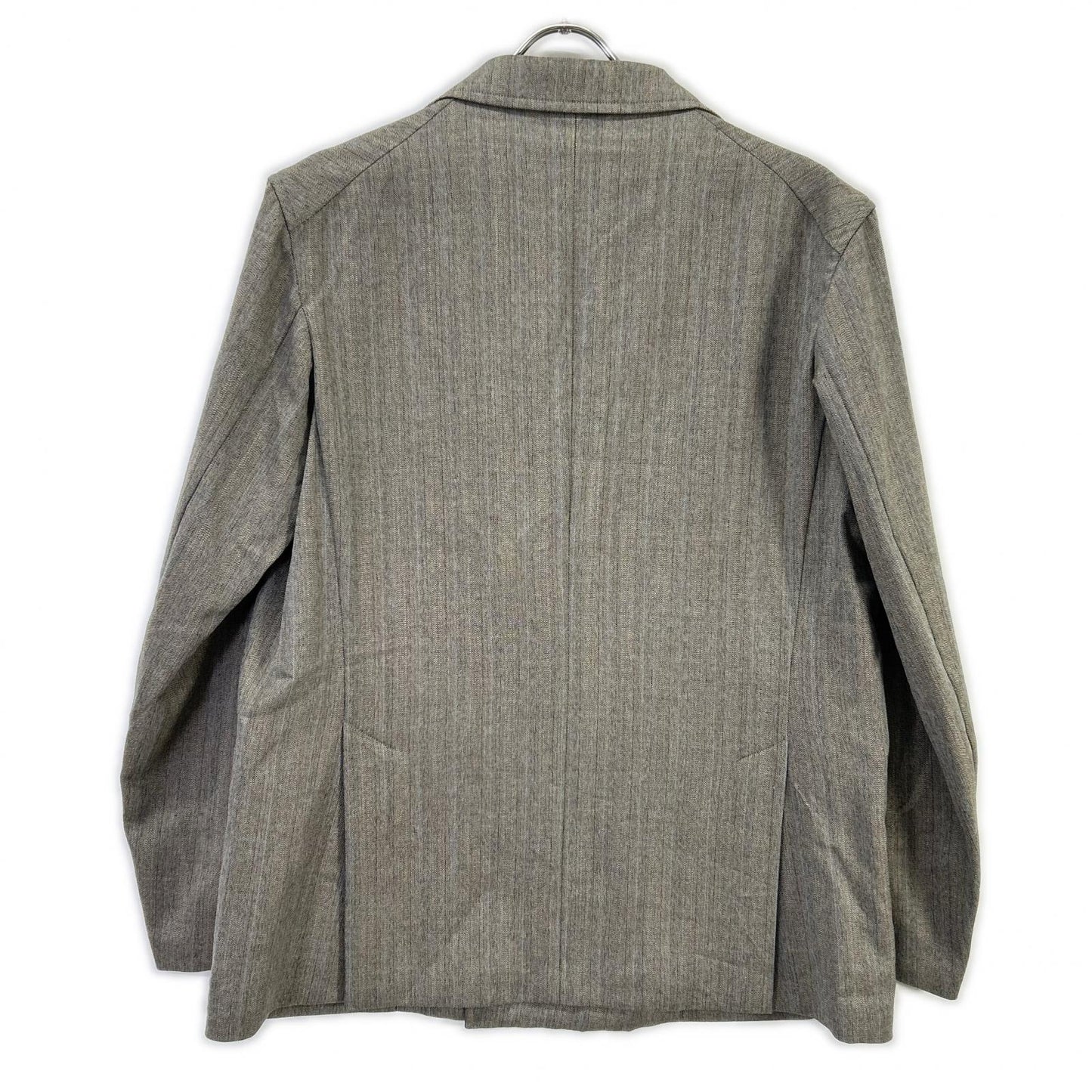 AURALEE オーラリー A8SJ01WH グレー WOOL SILK HERRINGBONE DOUBLE-BREASTED JACKET ジャケット