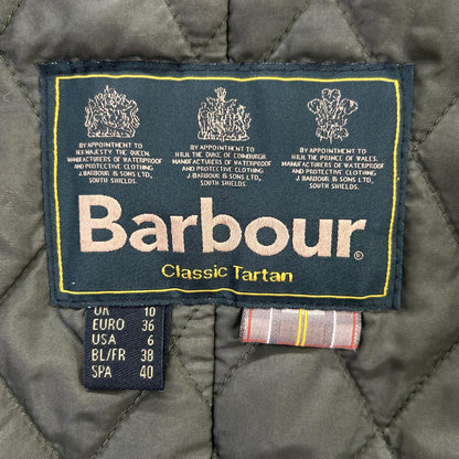Barbour バブアー 1302099 オリーブグリーン CHATSWORTH オイルド TARTAN TRENCH トレンチコート コート