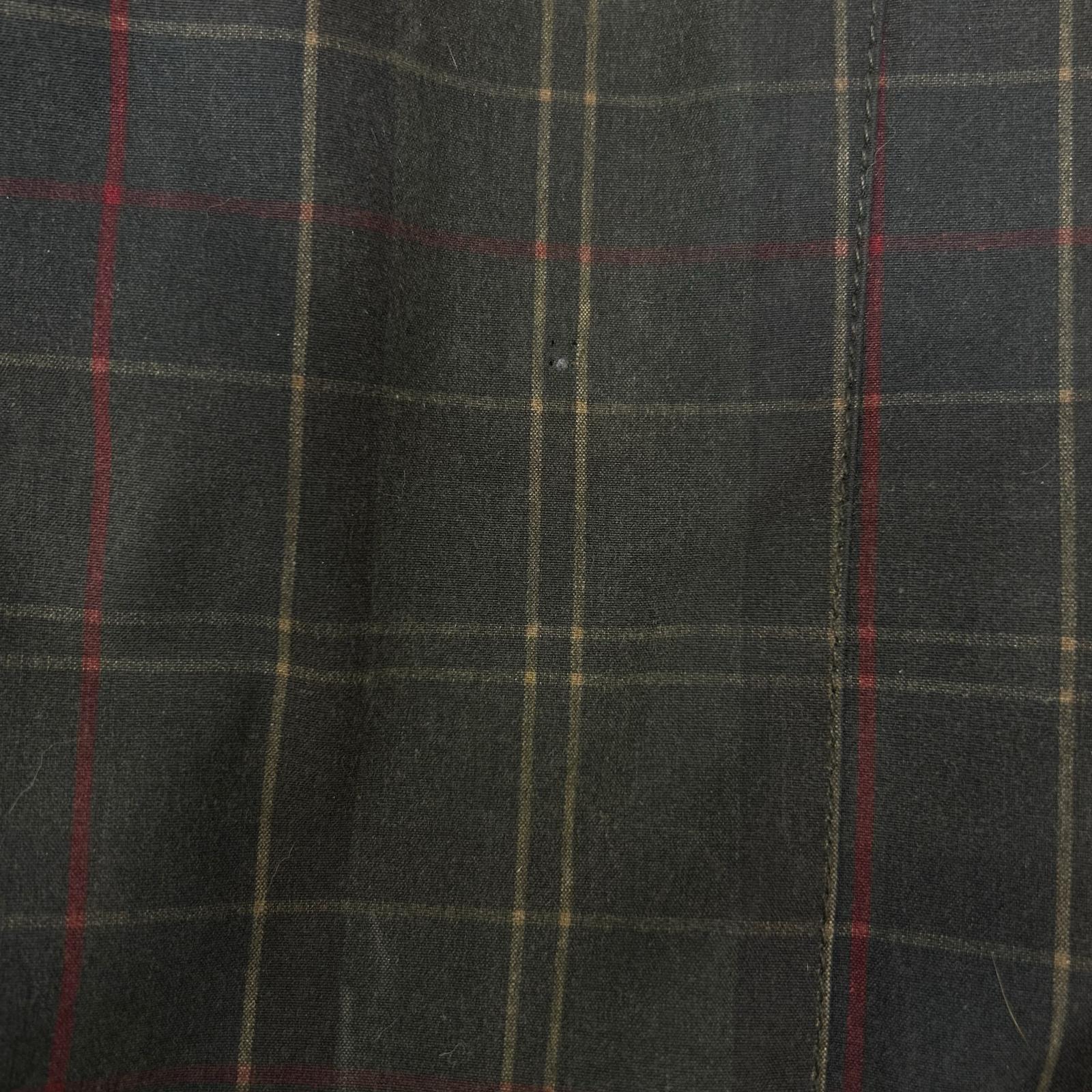 Barbour バブアー 1302099 オリーブグリーン CHATSWORTH オイルド TARTAN TRENCH トレンチコート コート