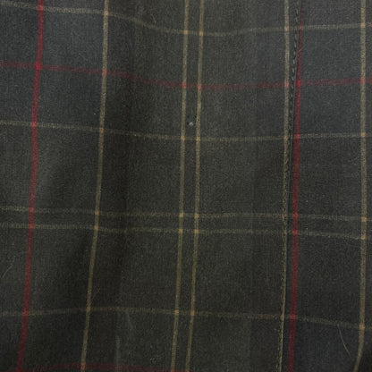 Barbour バブアー 1302099 オリーブグリーン CHATSWORTH オイルド TARTAN TRENCH トレンチコート コート