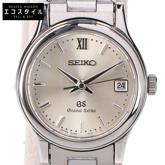 GrandSeiko グランドセイコー 仕上げ済み 4J52-0010 デイト シルバー文字盤 クオーツ 腕時計