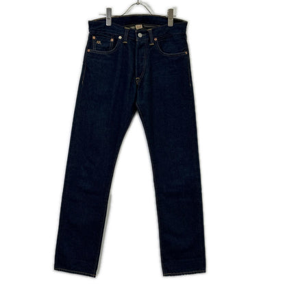 RRL ダブルアールエル 782504846004 インディゴ LOW STRAIGHT ストレートボタンフライデニムパンツ ボトムス