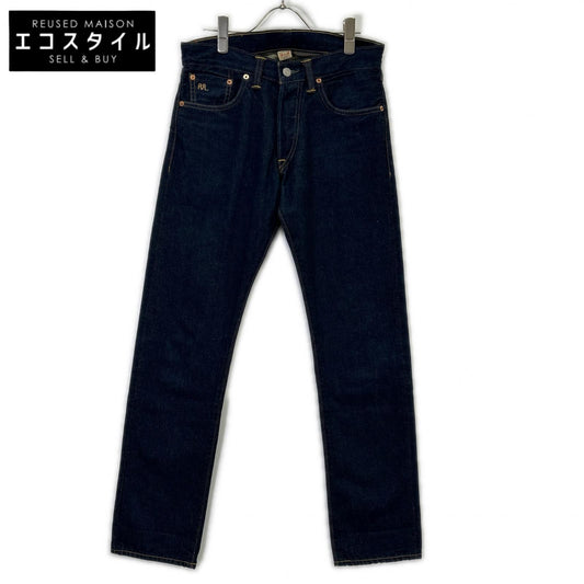 RRL ダブルアールエル 782504846004 インディゴ LOW STRAIGHT ストレートボタンフライデニムパンツ ボトムス