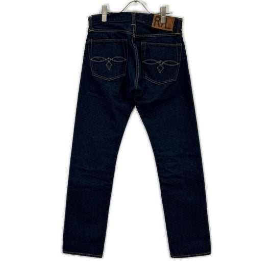 RRL ダブルアールエル 782504846004 インディゴ LOW STRAIGHT ストレートボタンフライデニムパンツ ボトムス