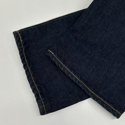 RRL ダブルアールエル 782504846004 インディゴ LOW STRAIGHT ストレートボタンフライデニムパンツ ボトムス