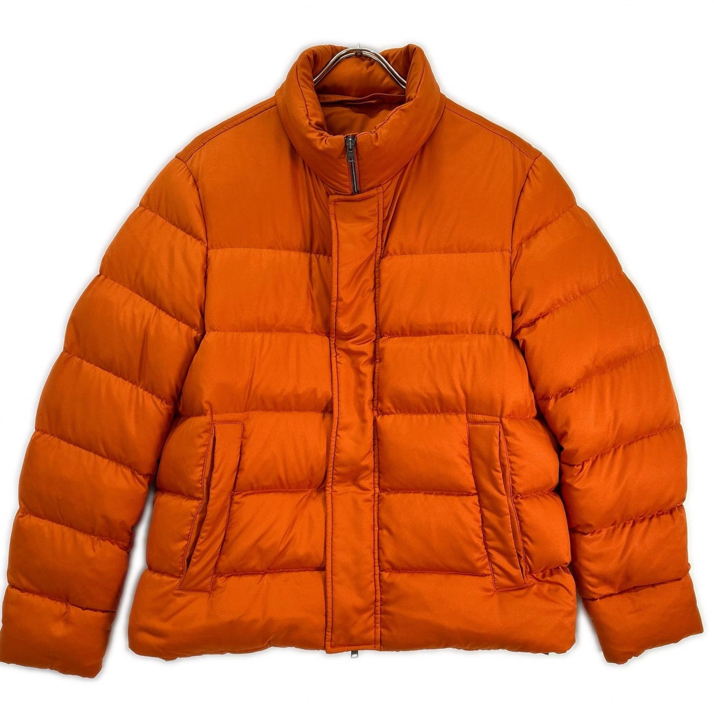 HERNO ヘルノ PI001019U オレンジ アレンデール フェイクファー ボンバージャケット ジャケット