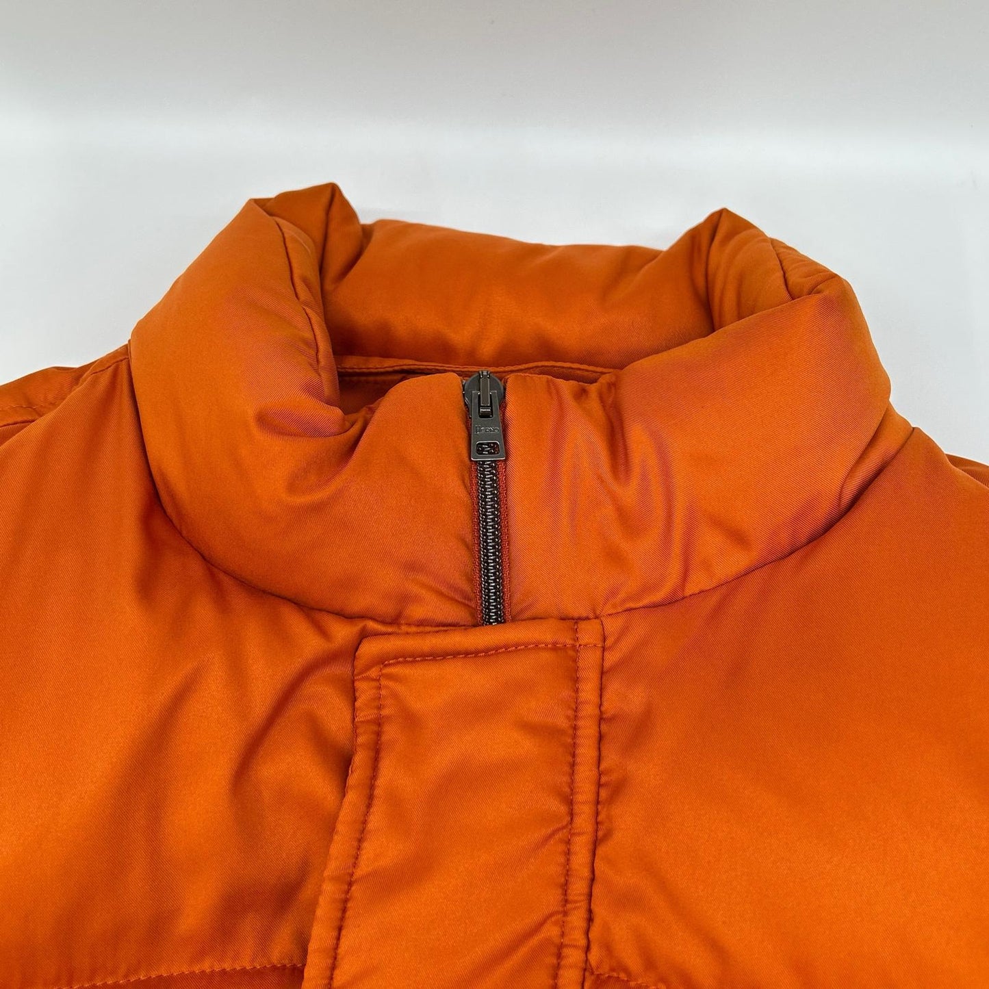 HERNO ヘルノ PI001019U オレンジ アレンデール フェイクファー ボンバージャケット ジャケット