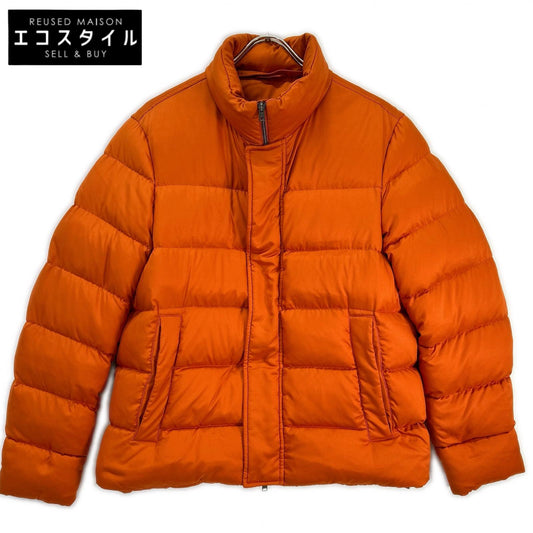 HERNO Herno PI001019U orange Allendale faux-fur bomber jacket jacket
