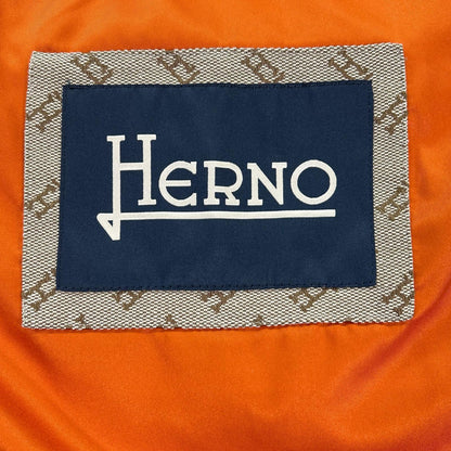 HERNO ヘルノ PI001019U オレンジ アレンデール フェイクファー ボンバージャケット ジャケット