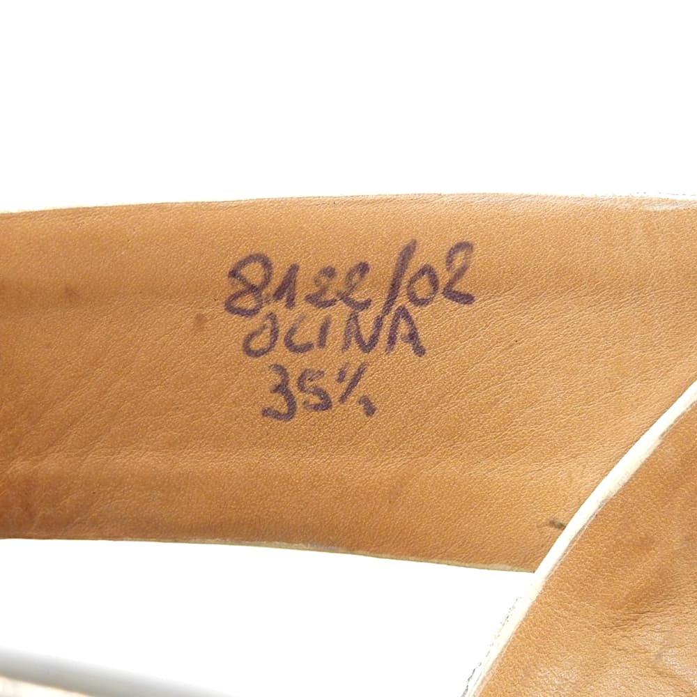Church's チャーチ PRESTIGE CALF RHONDA クロスストラップサンダル シューズ レディース 白 ホワイト 35 1/2 A74147 シューズ