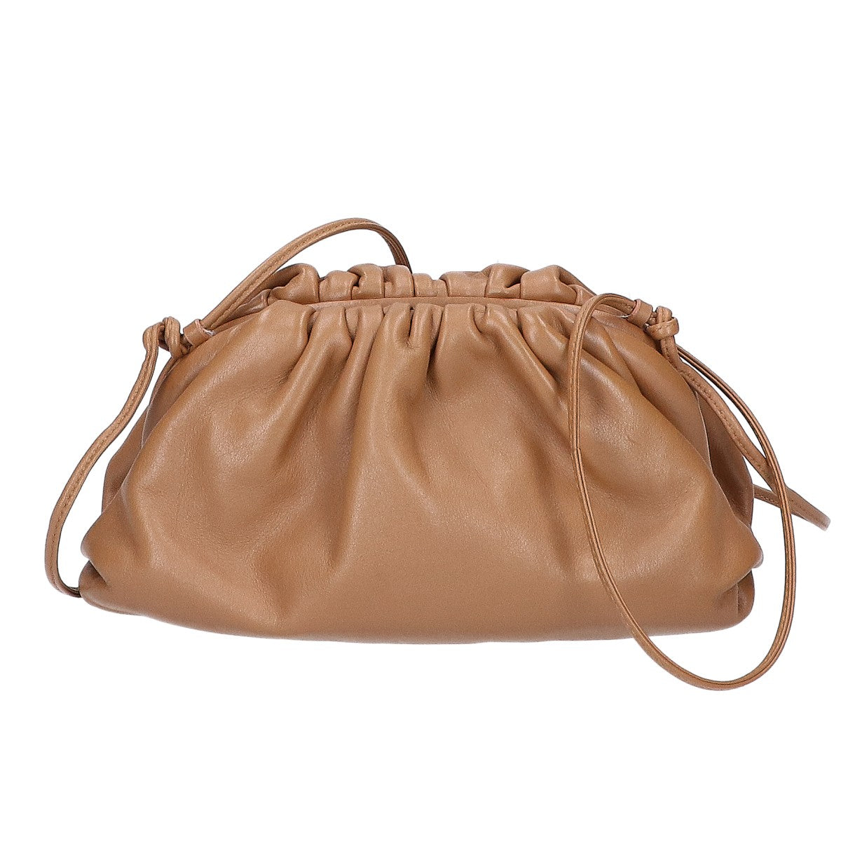 BOTTEGA VENETA ボッテガヴェネタ 585852 ミニ ザ ポーチ カーフスキン エンボスロゴ ショルダーバッグ