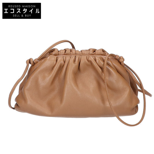BOTTEGA VENETA ボッテガヴェネタ 585852 ミニ ザ ポーチ カーフスキン エンボスロゴ ショルダーバッグ