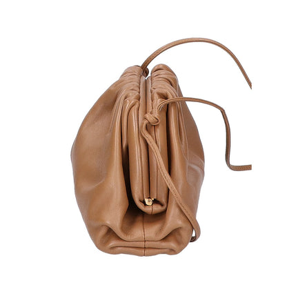 BOTTEGA VENETA ボッテガヴェネタ 585852 ミニ ザ ポーチ カーフスキン エンボスロゴ ショルダーバッグ