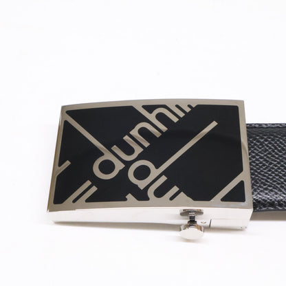 dunhill/ALFREDDUNHILL ダンヒル 【新品同様】シグネチャーロゴバックル レザー ベルト