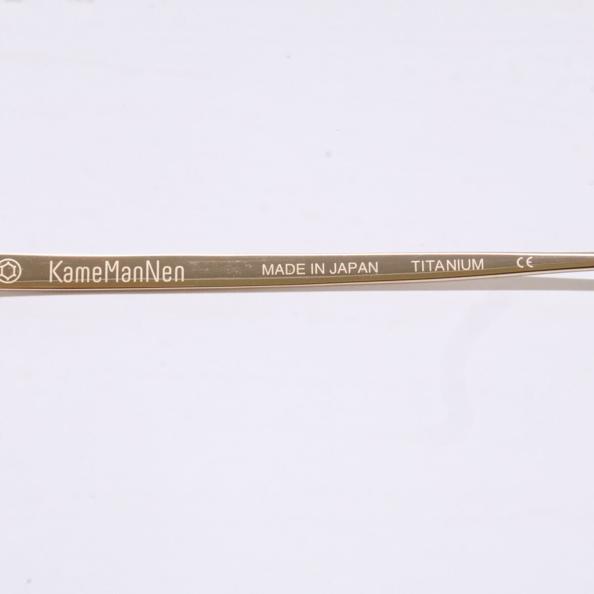 KameManNen カメマンネン 【新品同様】KMN-99 チタン オールメタル ラウンドシェイプ アイウェア 眼鏡
