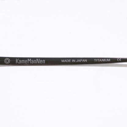 KameManNen カメマンネン 【新品同様】KMN152 チタン オクタゴンシェイプ アイウェア 眼鏡