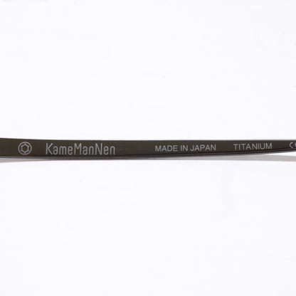 KameManNen カメマンネン 【新品同様】KMN9916 チタン クラウンパントシェイプ アイウェア 眼鏡