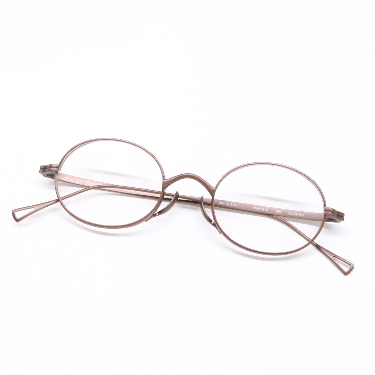 KameManNen 【Like New】KMN9918 Titanium Oval-Shaped Eyewear