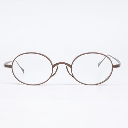 KameManNen 【Like New】KMN9918 Titanium Oval-Shaped Eyewear