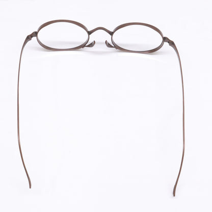 KameManNen 【Like New】KMN9918 Titanium Oval-Shaped Eyewear