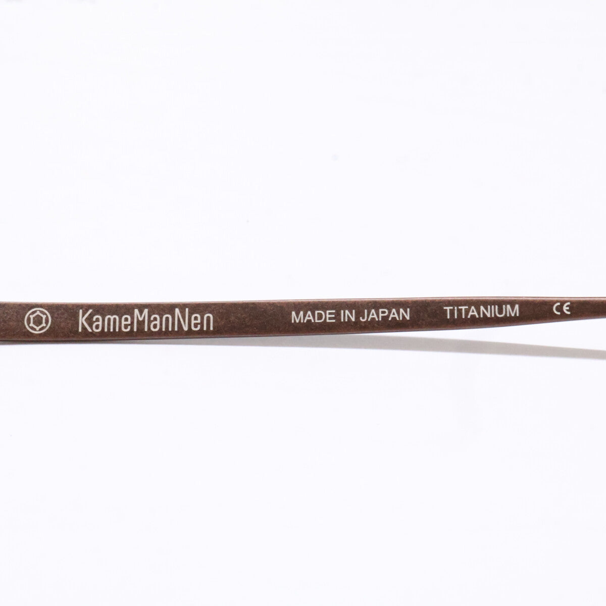 KameManNen 【Like New】KMN9918 Titanium Oval-Shaped Eyewear