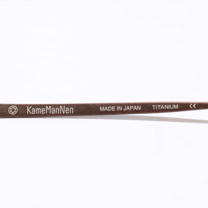 KameManNen 【Like New】KMN9918 Titanium Oval-Shaped Eyewear