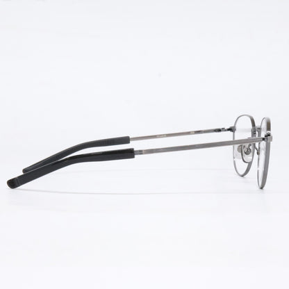 999.9 【Like New】S-955T Titanium Metal-Frame Crown Panto-Shaped Eyewear with Reverse-R Hinges