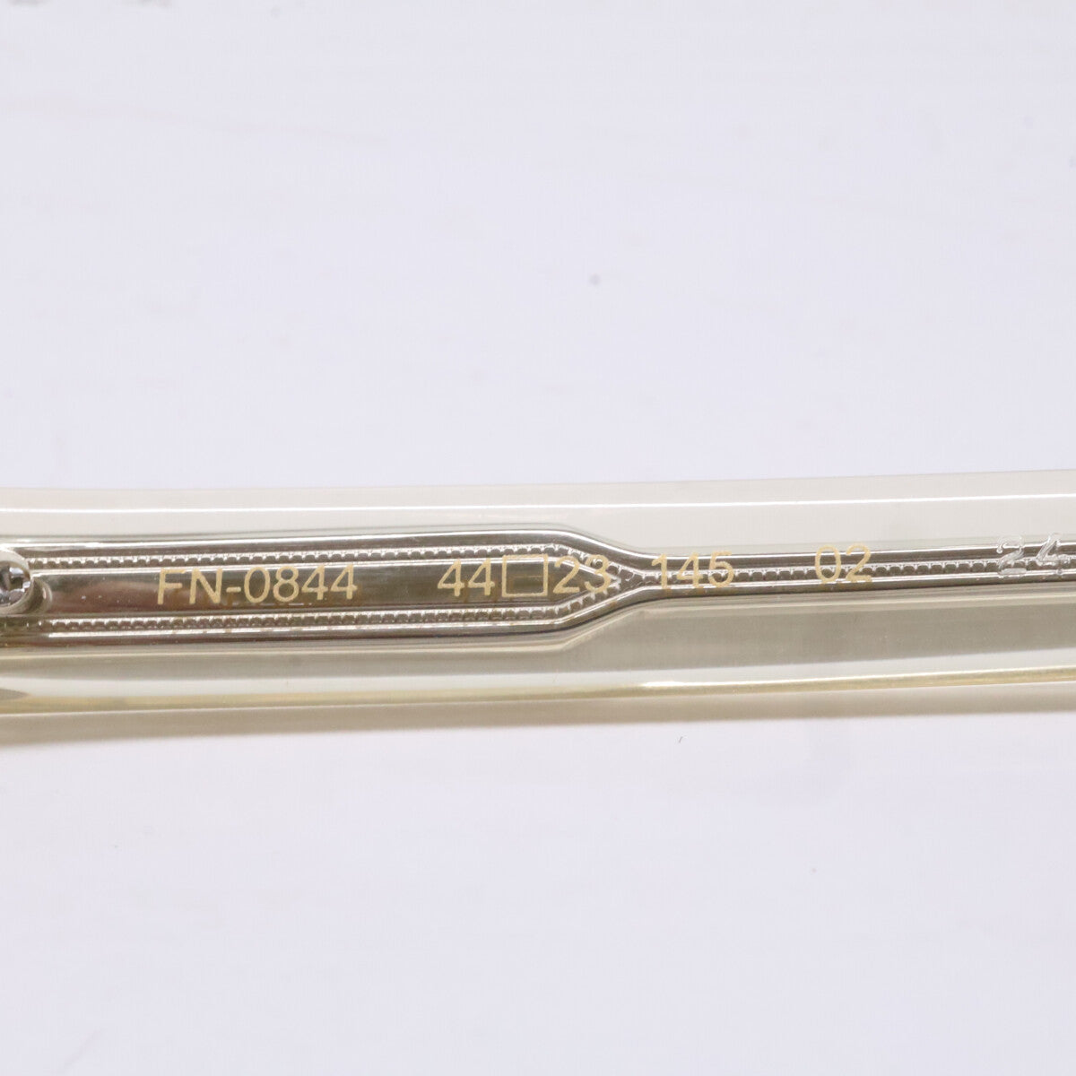 999.9 フォーナインズ 【新品同様】FN/FOURNINES FN-0844 ラウンドシェイプ セルフレーム アイウェア 眼鏡