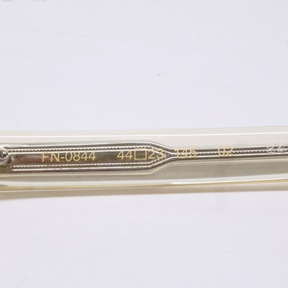 999.9 フォーナインズ 【新品同様】FN/FOURNINES FN-0844 ラウンドシェイプ セルフレーム アイウェア 眼鏡