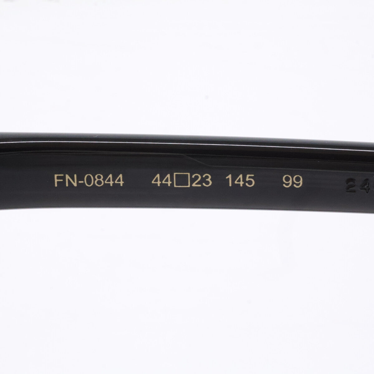 999.9 フォーナインズ 【新品同様】FN/FOURNINES FN-0844 ラウンドシェイプ セルフレーム アイウェア 眼鏡
