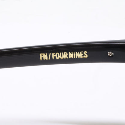 999.9 フォーナインズ 【新品同様】FN/FOURNINES FN-0844 ラウンドシェイプ セルフレーム アイウェア 眼鏡