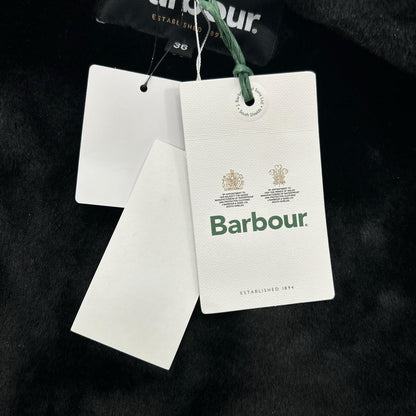 Barbour バブアー 232MLI0035 ブラック アクリル フロントジップ ファー ライナー ベスト ベスト