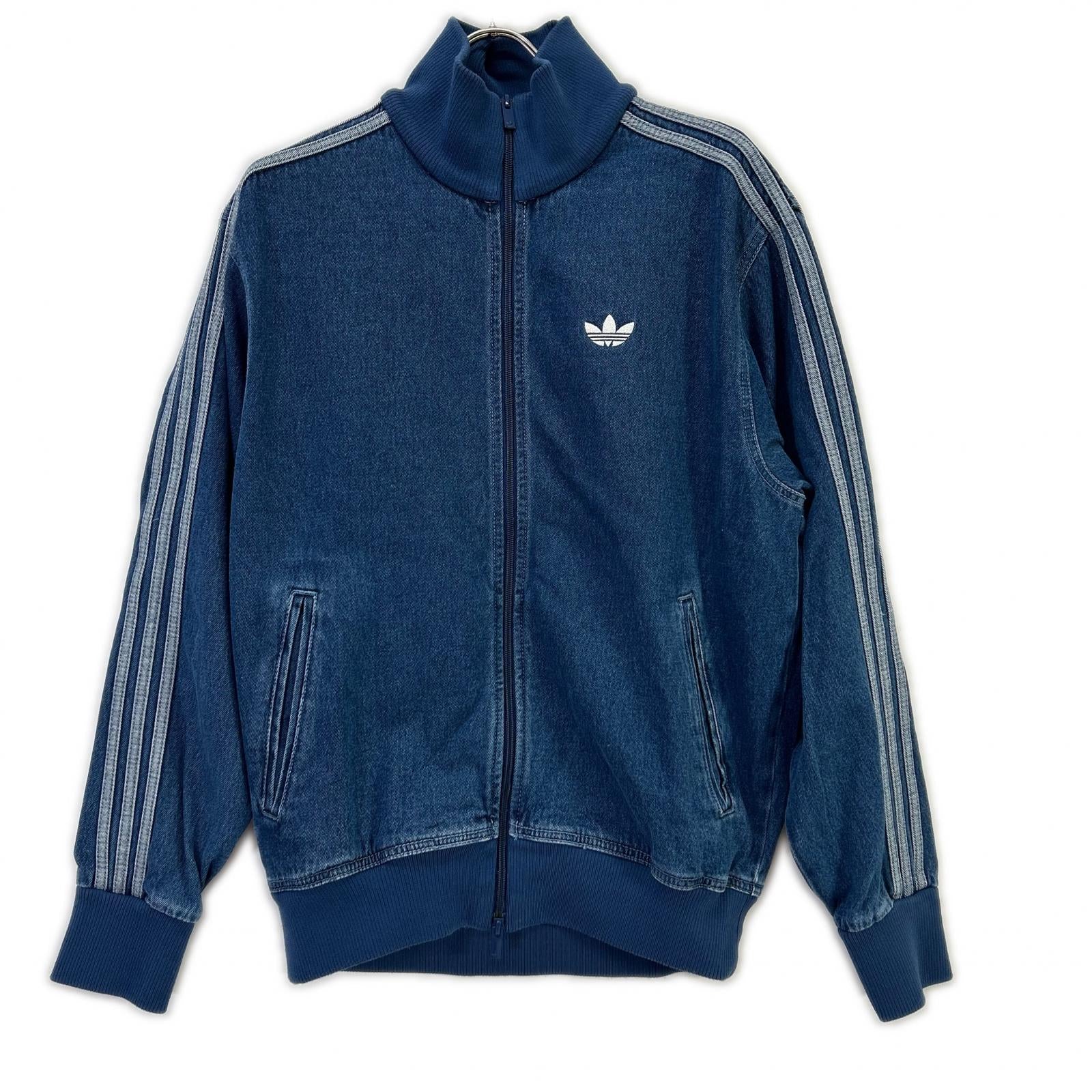 adidas アディダス 【美品】JC6233 DENIM FIREBIRD TRACKTOP デニム ファイヤーバード トラックジャケット ジャケット