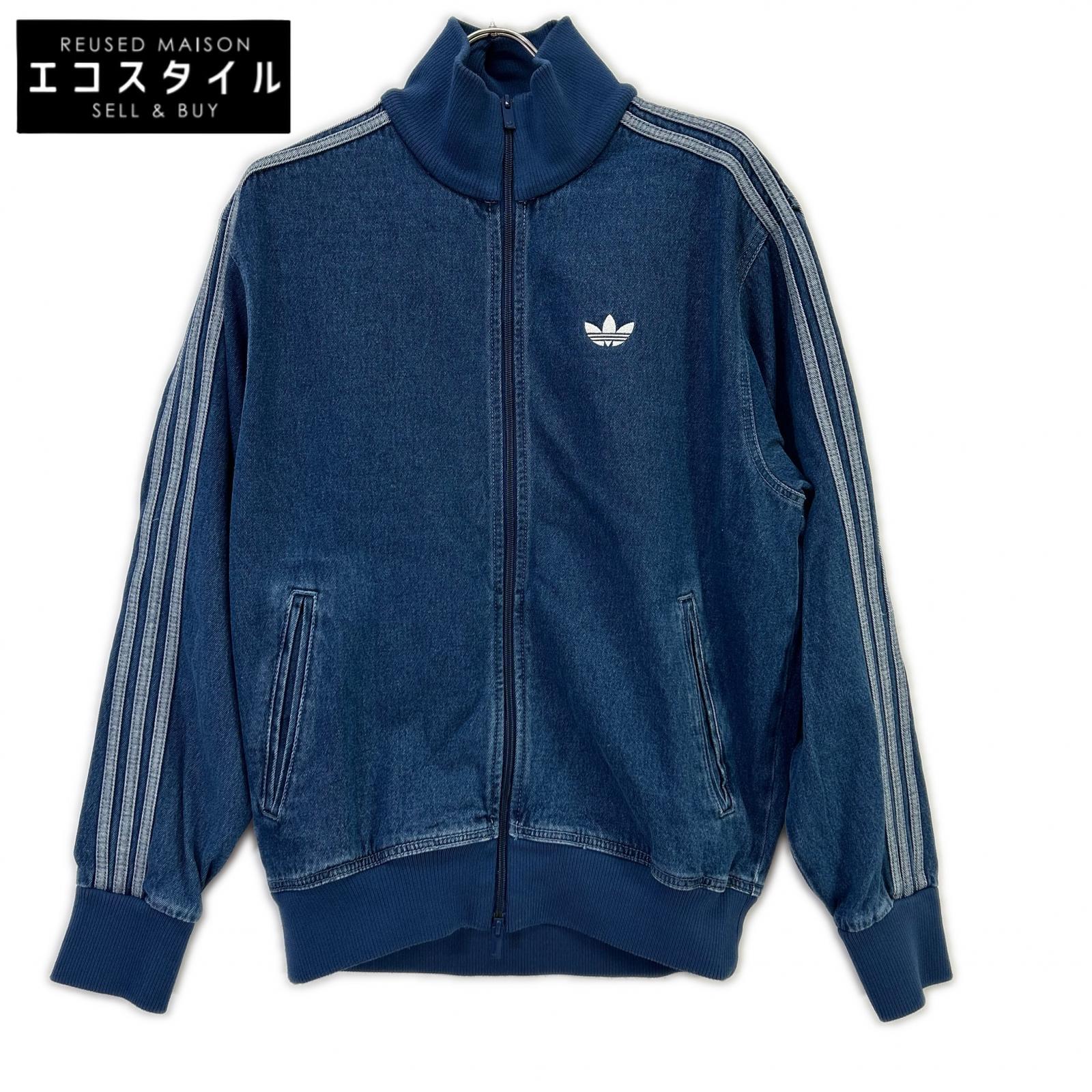 adidas アディダス 【美品】JC6233 DENIM FIREBIRD TRACKTOP デニム ファイヤーバード トラックジャケット ジャケット