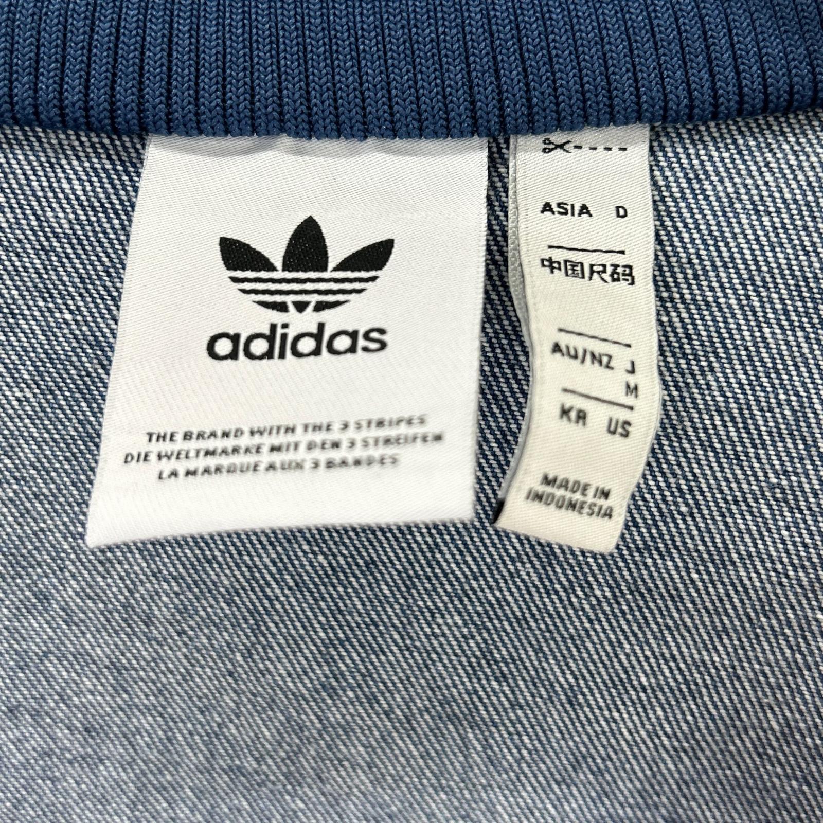 adidas アディダス 【美品】JC6233 DENIM FIREBIRD TRACKTOP デニム ファイヤーバード トラックジャケット ジャケット