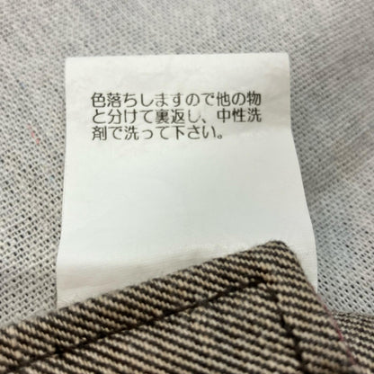 BRUNABOINNE ブルーナボイン 5028 グレー コットン ワンウォッシュ ダーラ デニムジャンバー/デニムジャケット ジャケット